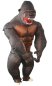 Inflatable gorilla - king kong (monkey) costume with fan - Fun suit for adults