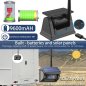 Solar backup camera HD 720P Magnetic with 7 IR LEDs Wifi SET + 5" monitor