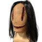 Scary woman face mask - for children and adults for Halloween or carnival