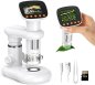 Kindermicroscopen voor kinderen - schoolkinderen microscoop Wifi met 50-1000x zoom + LED