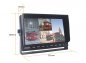 كاميرا احتياطية لشاحنة AHD مجموعة شاشة LCD عالية الدقة للسيارة 10 بوصة + 3x كاميرا عالية الدقة مع 18 IR LED