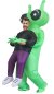 Inflatable alien costume - Green (suit) Alien mascot with fan