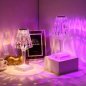 Crystal table lamp LED acrylic touch light colorfull RGB 16 colors - night light