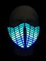 Эквалайзер маска DJ RAVE - звукочувствительная