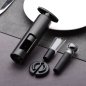 Wine bottle opener set 4 pcs - Cutter / Pourer / Stopper with self-extracting opener