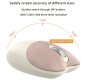 Wireless WiFi keyboard and mouse set - Elegant design in pink