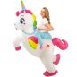 Disfraz inflable de unicornio para Halloween con abanico