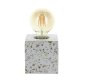 Night lamp - LED light bulb on a stone base (platform)