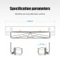Solarbetriebene kabellose Rückfahrkamera mit FULL HD auf Nummernschild für Mobilgeräte (iOS, Android)