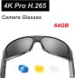 Sunglasses with a camera polarized - 4K resolution + IP54 protection (replaceable lenses)