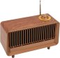 Vintage radio - retro wooden radio with Bluetooth + FM/AM radio/AUX/USB disk/Micro SD