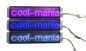 Programovatelný flexibilní LED pásek modrý 3,5 x 15 cm s Bluetooth