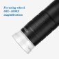 Microscope camera​ for mobile phone - digital 1000x with FULL HD + Wifi (iOS/Android) + 8x LED