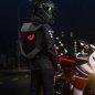 Mochila LED de caballero con pantalla - Pantalla LCD inteligente EYE para smartphone (iOS/Android)