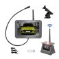 Solar backup camera HD 720P Magnetic with 7 IR LEDs Wifi SET + 5" monitor