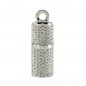 Сребрениот USB клуч за скапоцен камен украсен со бели штрасови