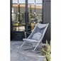 Rocking chair for garden terrace - SET rocking and static chairs + stool + table