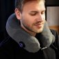 Travel pillow - inflatable neck massager 2v1 - Massage + Sleep