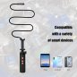 Borescopic camera 8mm dual FULL HD με Wifi + βάση για κινητό τηλέφωνο - 5m καλώδιο