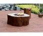 Gas cylinder cover - wood imitation