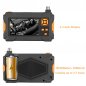 Endoskopskamera FULL HD + 4,3 "skärm + kamera med 8x LED-lampor med 5m kabel + IP67