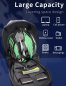 LED knight backpack na may display - EYE Smart LCD screen para sa smartphone (iOS/Android)