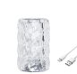 Led table lamp - crystal touch lamp shape of a cup (vase) + remote control - 16 colors (12,5cm)