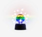 Disco ball - childrens mirror disco ball, colorfull light for children, mini rotating 3x LED