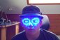 Programozható LED szemüveg - Írja be az üzenetet