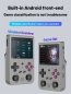 Retro game console handheld for children (Linux) - mini kids portable gaming 3,5" LCD 640x480px (64GB)