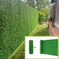 Kunstrasenzaun - PVC-Imitation eines echten Graszauns in Rollenbreite 10 m mit Höhe von 100 bis 200 cm