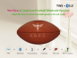 Rugbyball - Kleiner tragbarer Bluetooth-Lautsprecher für Mobiltelefone - 1x3W