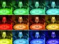 Crystal table lamp LED acrylic touch light colorfull RGB 16 colors - night light