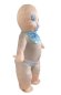 Inflatable costume - Child (Newborn) mascot Baby Boy with fan