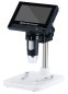 Digital microscope na may camera at 4,3" display para sa PC + LED light na may 50-1000x magnification