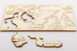 Exotic islands - Set of 50 for 3D/4D wooden wall map