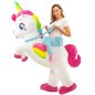 Inflatable costume - Unicorn Halloween suit with fan