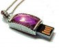 USB-krystall - lilla