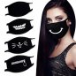 Protective face masks - 100% cotton black