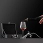 Wine cases - Luxury wine suitcase leather box - Gift set with 9 accessories