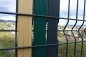 Sert paneller için PVC çit çıtaları - MESH VE PANELLER İÇİN 3D dikey PLASTİK DOLGU - YEŞİL