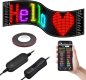 Flexible led screen scrollable - LED display panel  for smartphone (Bluetooth) - 102,5 cm x 22 cm