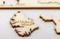 Exotic islands - Set of 50 for 3D/4D wooden wall map