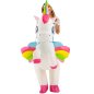 Inflatable costume - Unicorn Halloween suit with fan