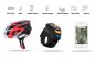 Велосипед шлем - Интеллектуальный шлем Смарт LED с дистанционным управлением на руле