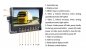 Komplet kamere za vožnju unazad za automobil AHD LCD HD monitor za automobil 7"+ 2x HD kamera sa 18 IR LED dioda​