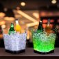 Cooling bucket - LED ice color changing bucket para sa champagne / wine (alcohol drinks) 4L