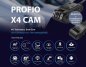 Cloudcamera Dual - beide camera's op het hoofdlichaam 4G/WiFi met GPS-bewaking - PROFIO X4