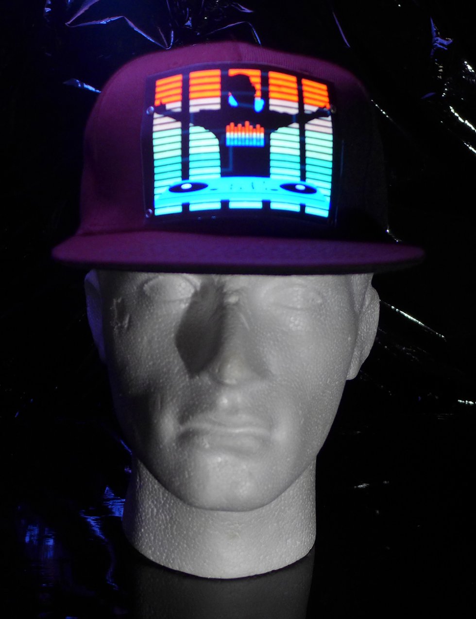 Light up cap - DJ Equalizer | Cool Mania