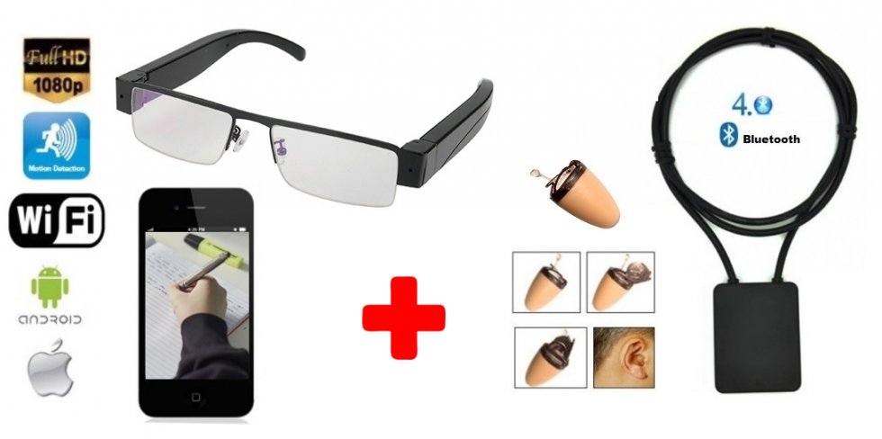 spy glasses with camera and audio